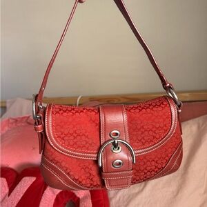 SOLD - Vintage Cherry Coach Soho 🍒